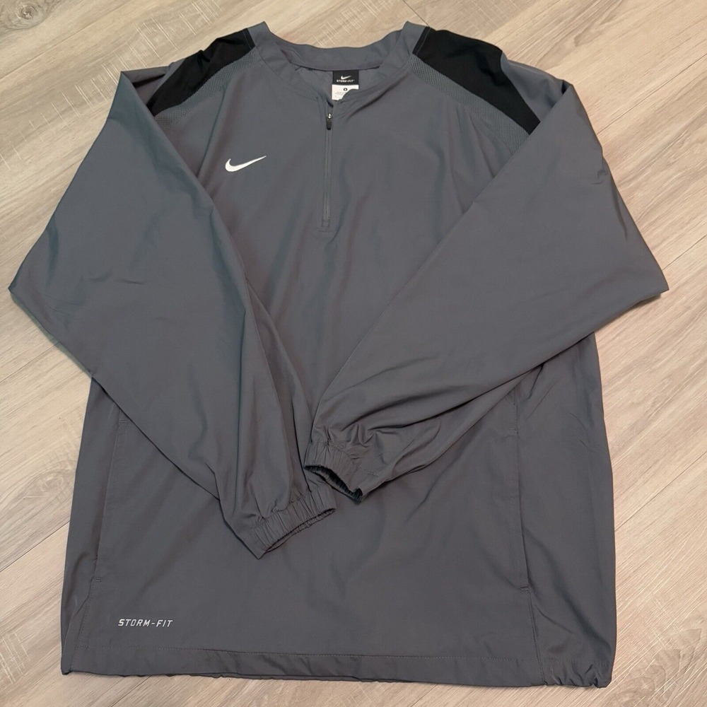 Vintage Nike 1/4 zip pullover Mens S  Storm Fit Windbreaker‎ Pockets